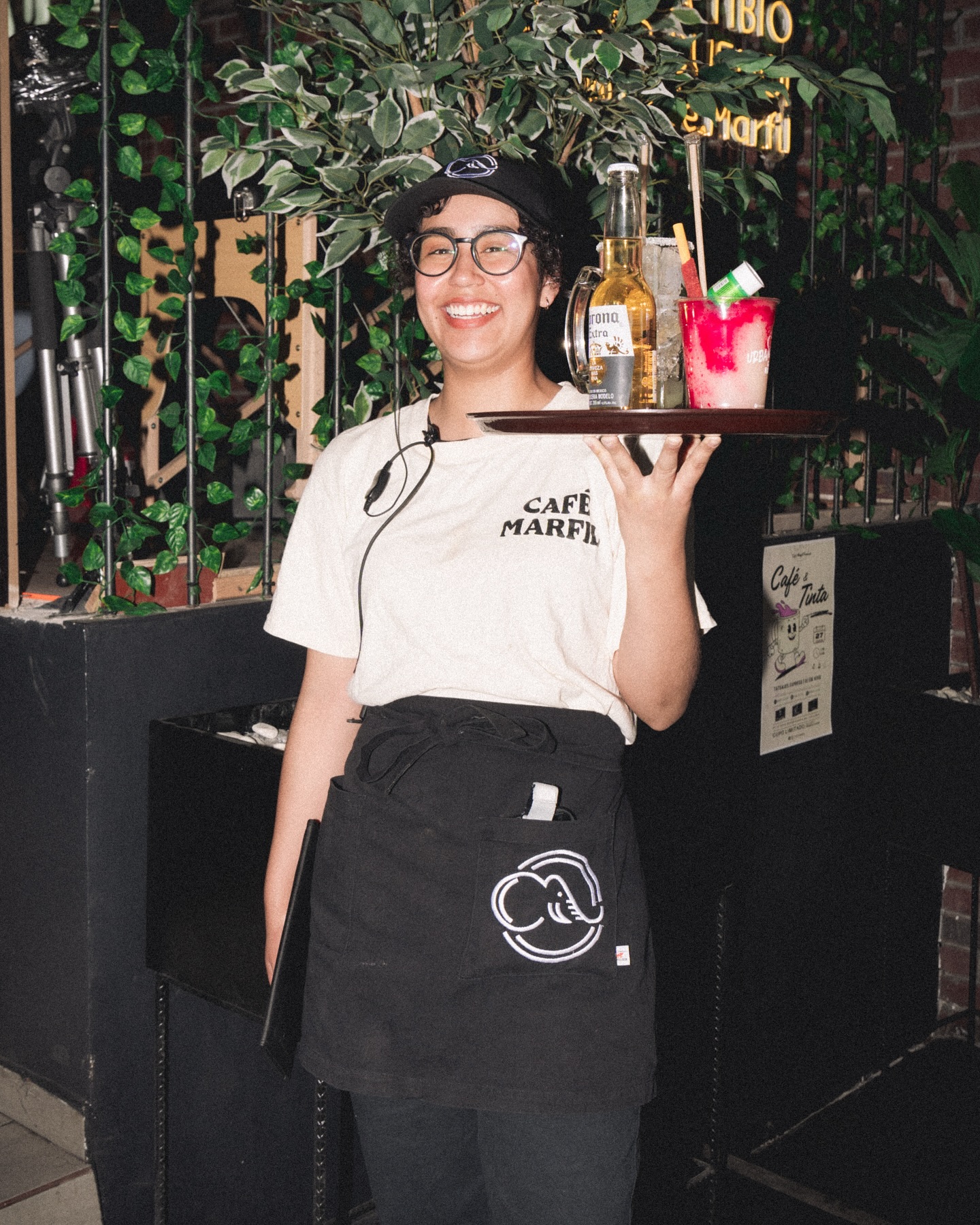 Equipo Café Marfil con charola