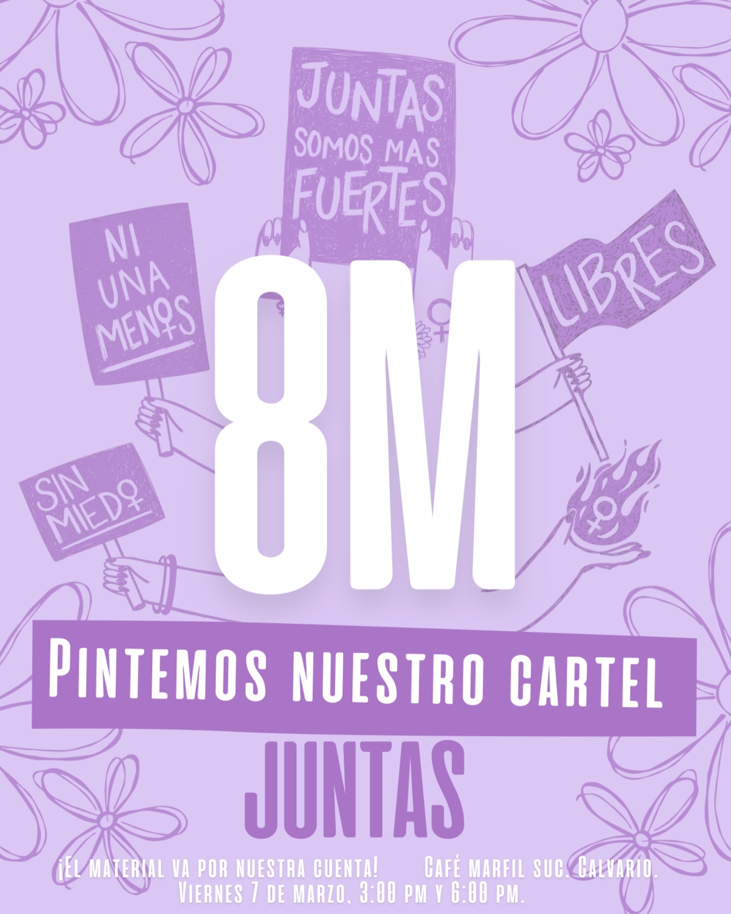 8M — Pintemos Juntas